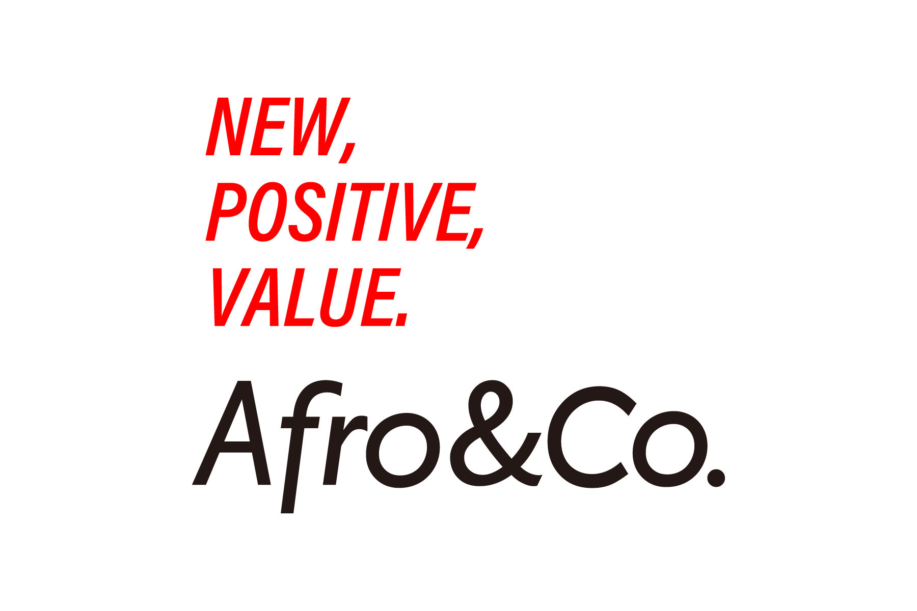 これからのAfro&Co.について